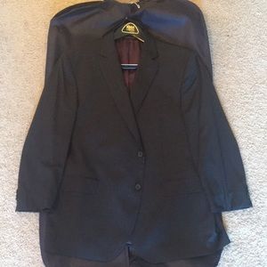 46R Jack Victor suit charcoal gray
